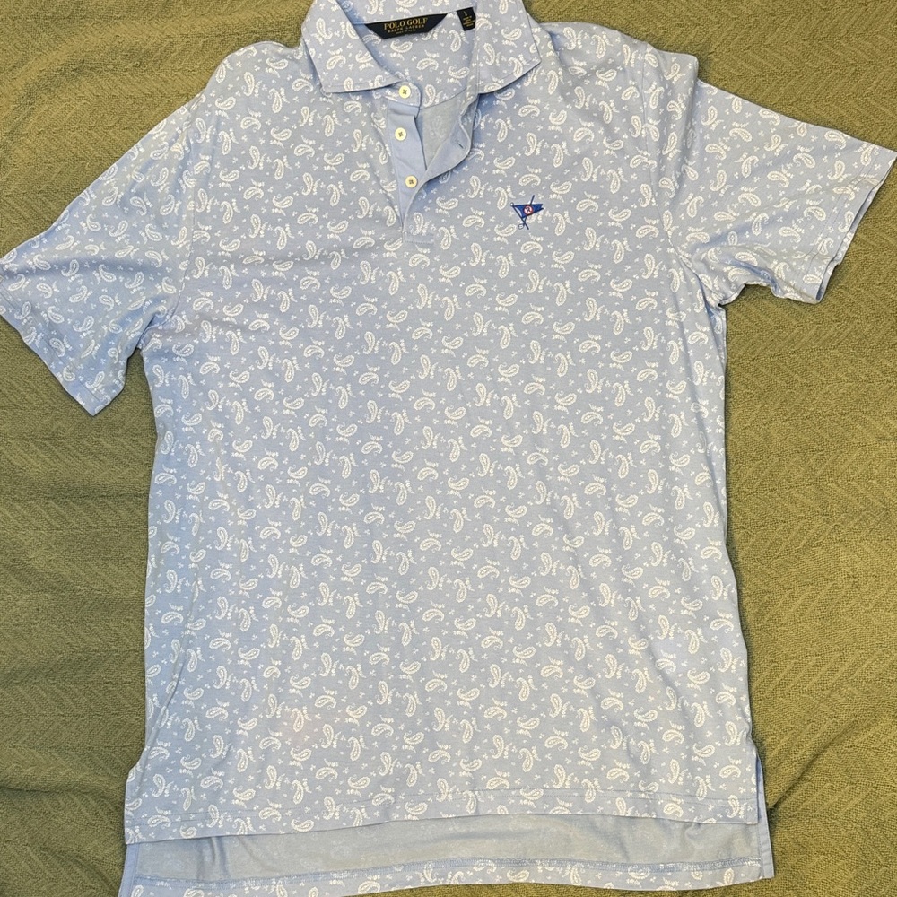 Men's Light Blue Polo Shirt